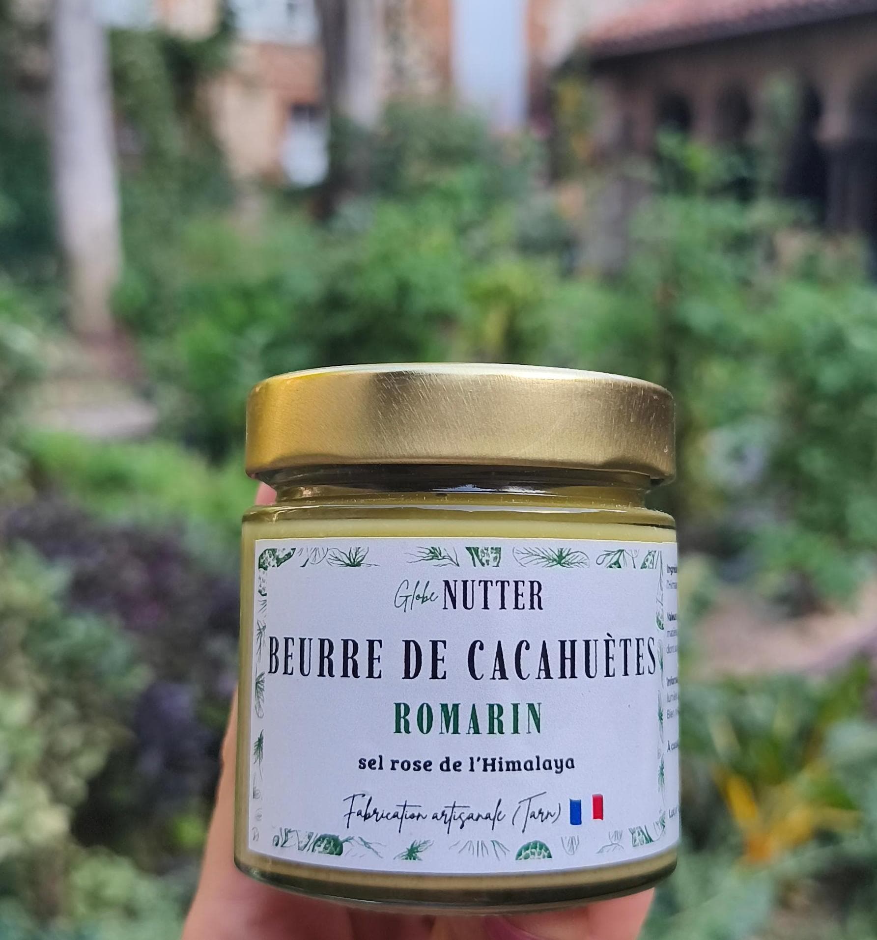 Beurre de cacahuètes au romarin