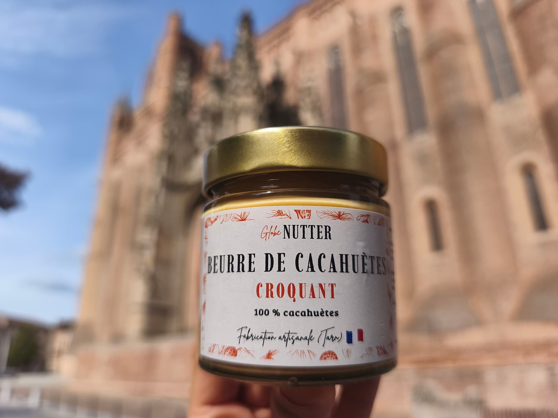 Beurre de cacahuètes croquant