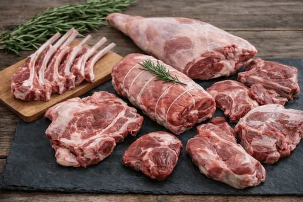 Demi-agneau des Hautes-Pyrénées – Colis fermier d’environ 6,5 kg