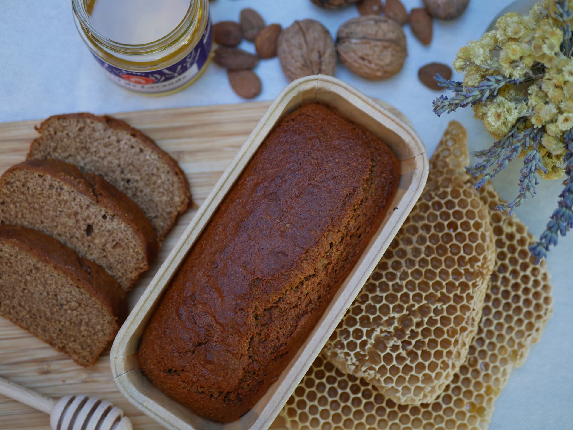 Pain d'Epices au Miel de Lavande Bio et IGP