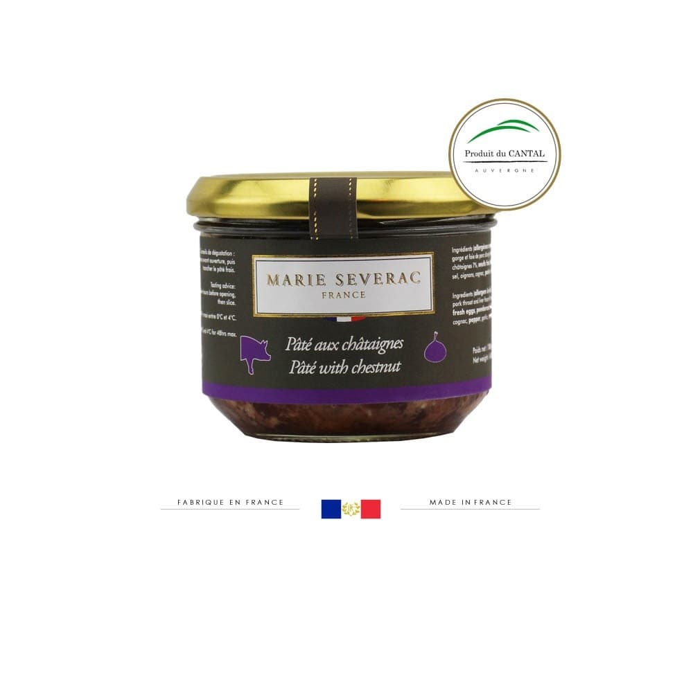 Pâté d'Auvergne aux châtaignes