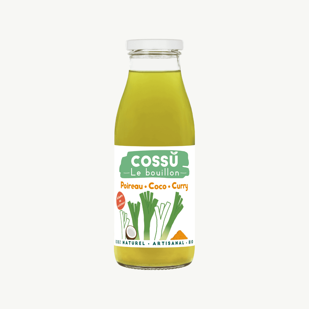 Bouillon Poireau Coco Curry