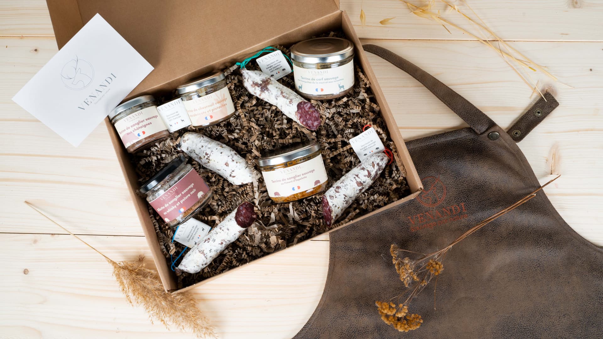 Coffret “Le Prestige” – 9 produits de gibier