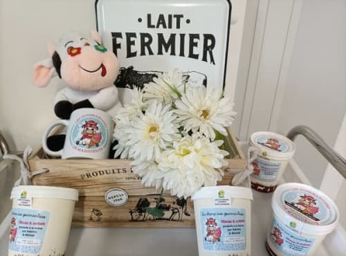 Glaces fermières - 4 pots gourmands