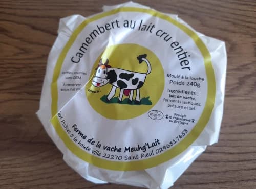 Camembert fermier au lait cru - Photo 1 sur 1