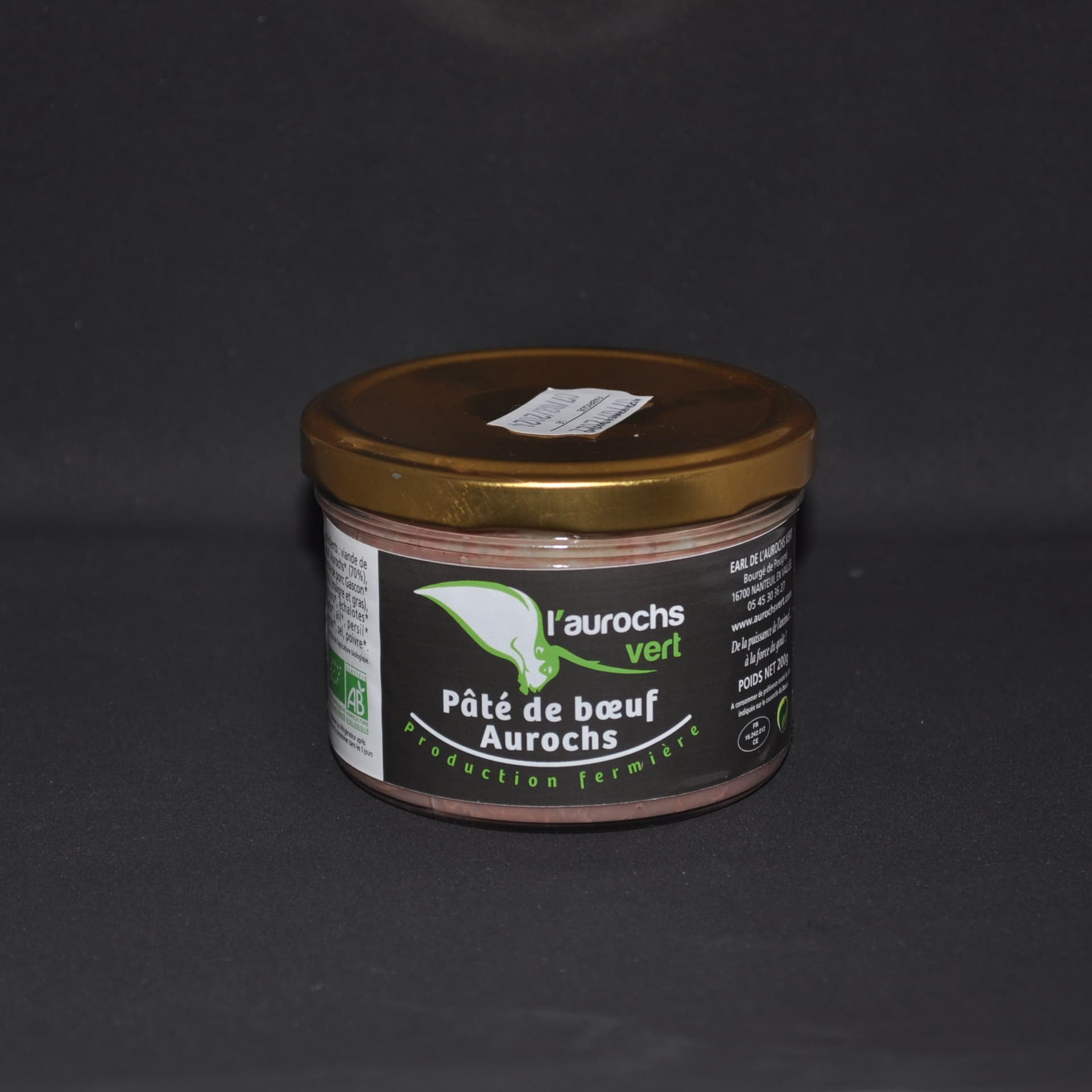 Pâté de bœuf Aurochs