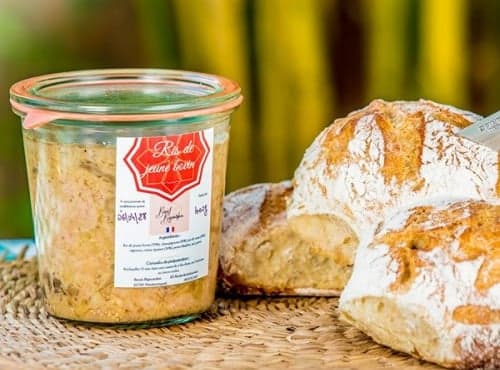 Ris de jeune bovin aux champignons