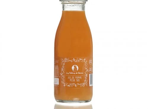 Lot de 3 Jus Bio pour Bébé – Pomme & Pêche (25cl)