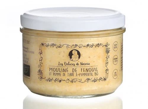 Lot de 3 Petits Pots Bio dès 8 Mois – Mouliné de Fenouil & Pomme de Terre à l’Emmental