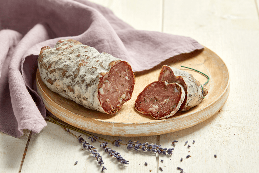 Saucisson sec à la Lavande