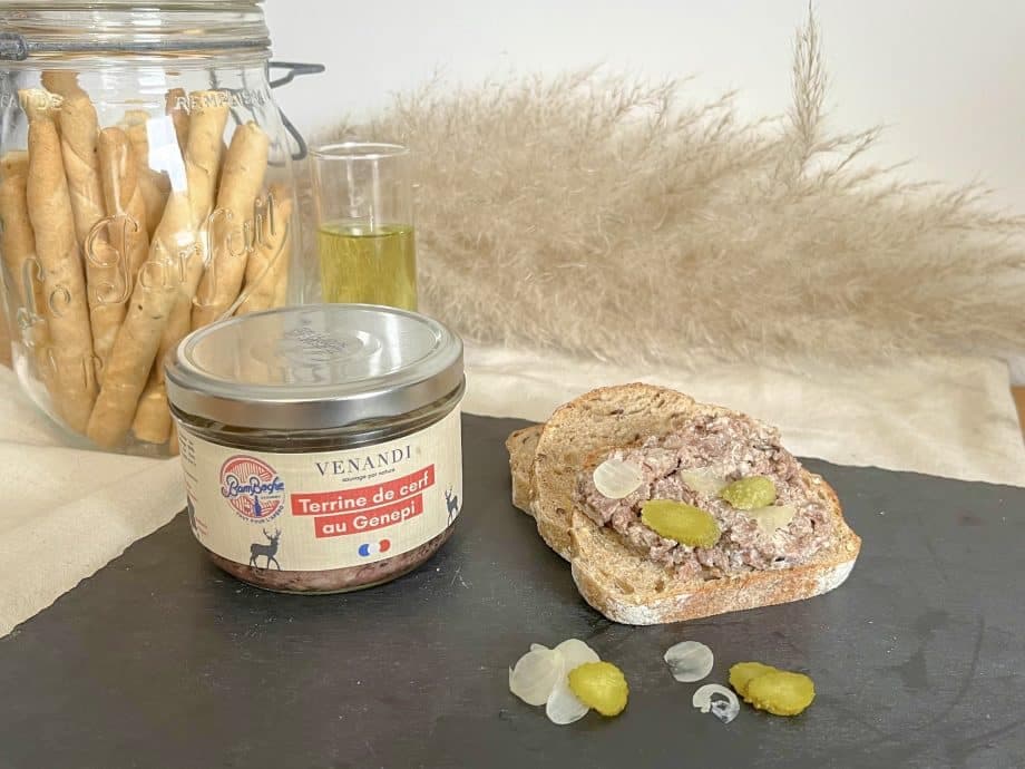 Terrine de cerf 100% français au Génépi - Photo 1 sur 2