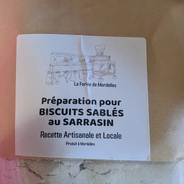 Préparation pour biscuits sablés au sarrasin - Photo 1 sur 1