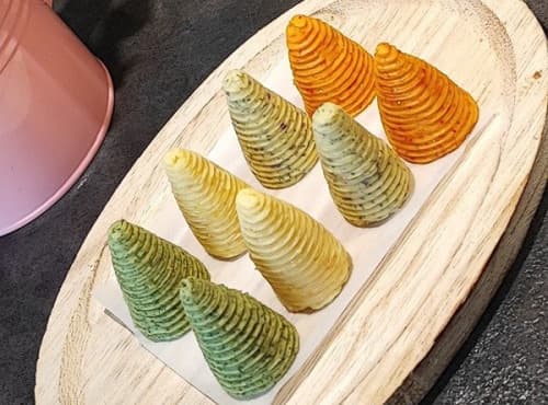 Beurre en cônes Sapins de Noël – Collection TERRE (8 x 20g)