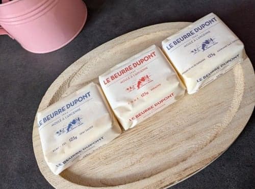 Assortiment de beurres – doux, demi-sel et salé (3x125g) - Photo 1 sur 2
