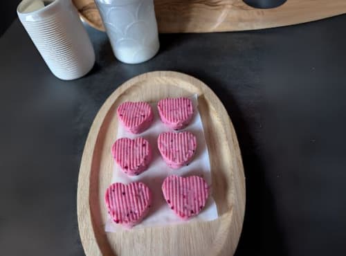 Beurre "Cœur" fraise 6x20g