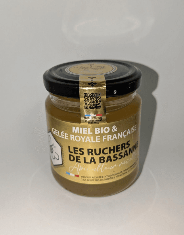 Miel d'acacia à la gelée royale BIO