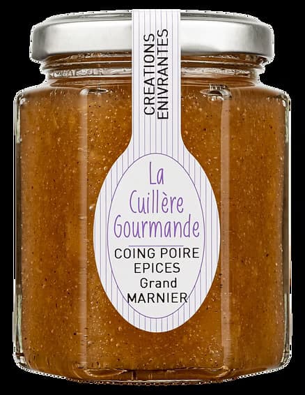 Confiture de COING- POIRE aux Épices et au Grand Marnier - Photo 1 sur 1