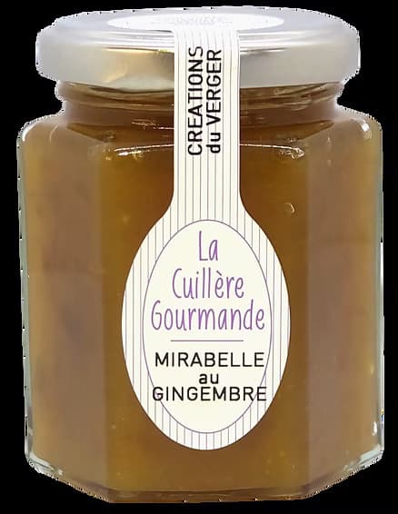 Confiture de MIRABELLE de Lorraine au Gingembre - Photo 1 sur 1