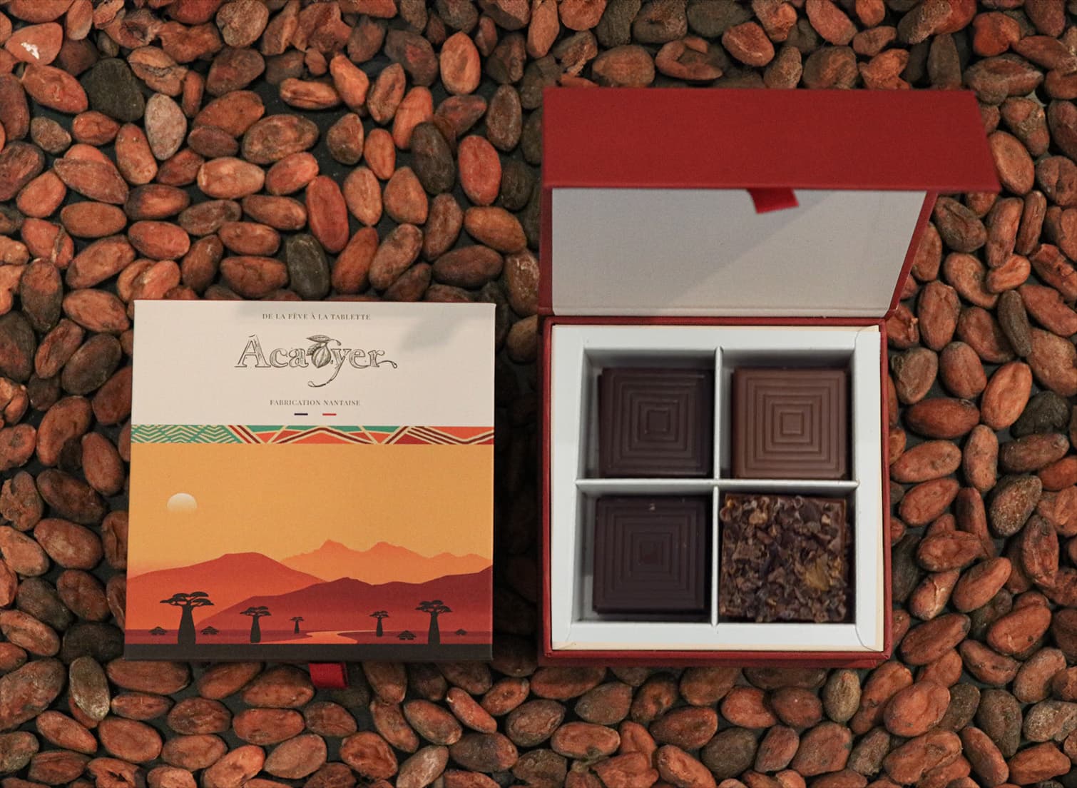 Coffret Gourmand noir et lait