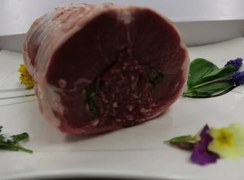 Filet d'agneau farci au foie gras - Photo 1 sur 1